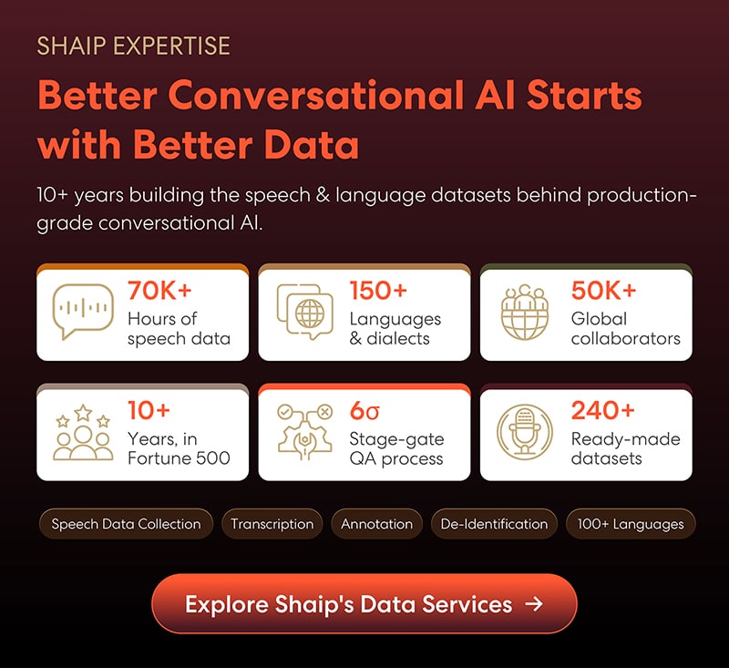 Better conversational ai starts with better data