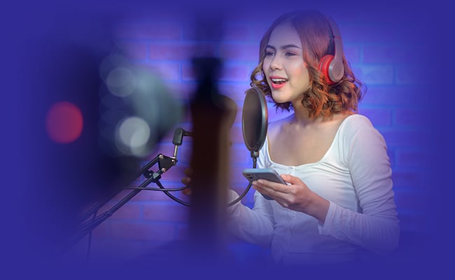 Voice-based singing audio collection
