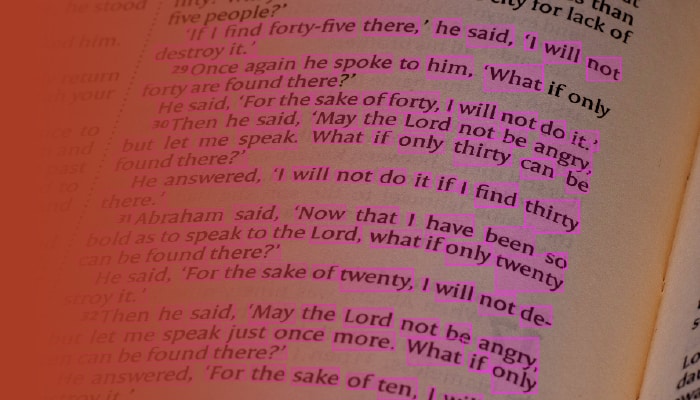 Ocr text detection & transcription annotation