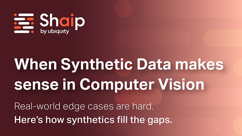 Synthetic data in cv