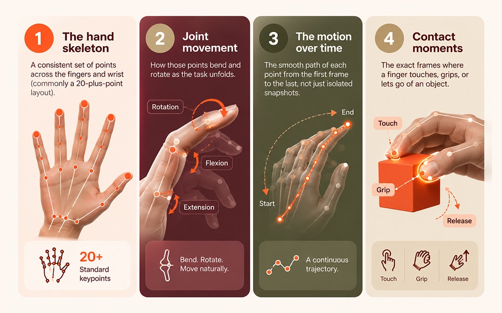 What is hand pose annotation, exactly?
