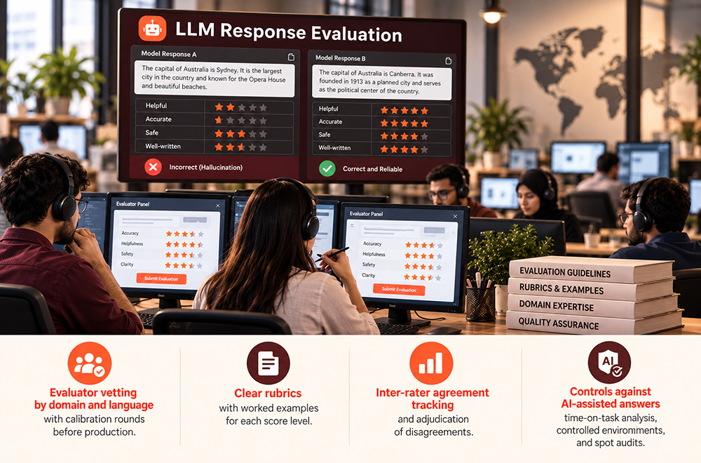Llm evaluation, rlhf, and human feedback